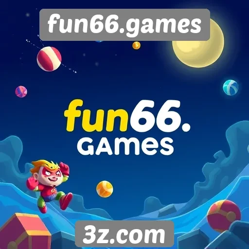 Funcionalidades interativas do site de jogos fun66.games